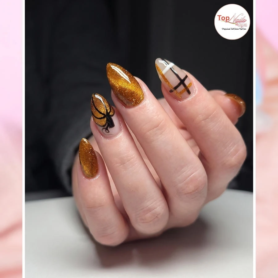 haloween nail ideas